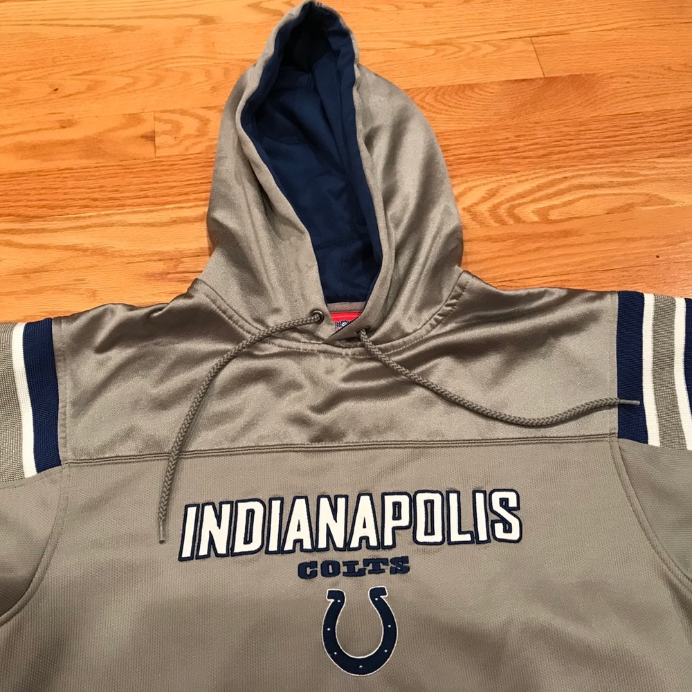NFL Indianapolis Colts Hooded Sweatshirt. Medium